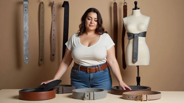 Trouver une ceinture grande taille adaptée à sa morphologie